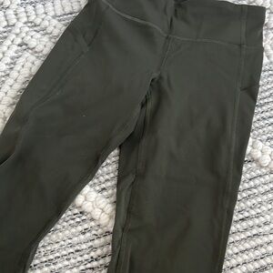 Lululemon Crop Legging Green Size 2